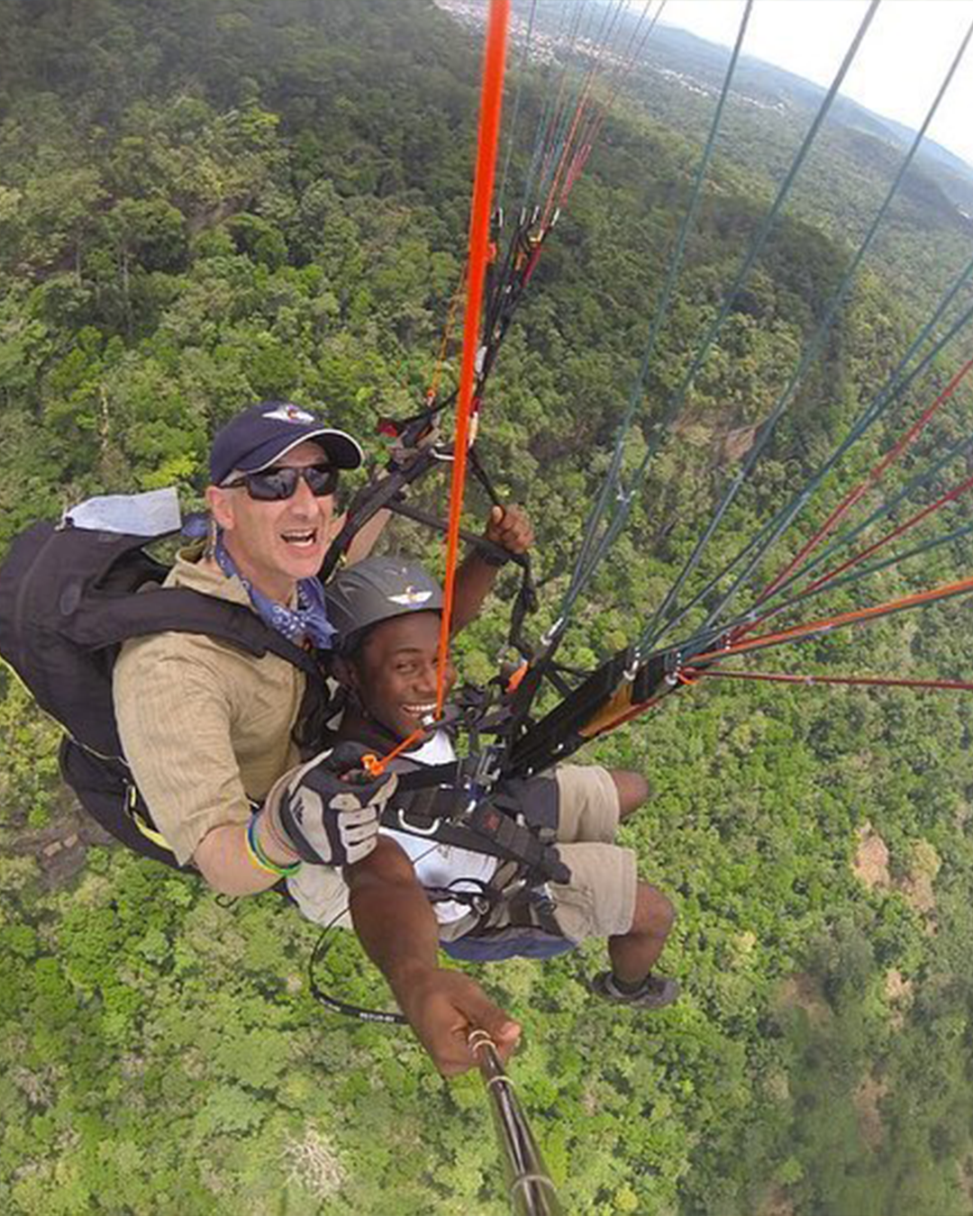 Paragliding & Rock Climbing